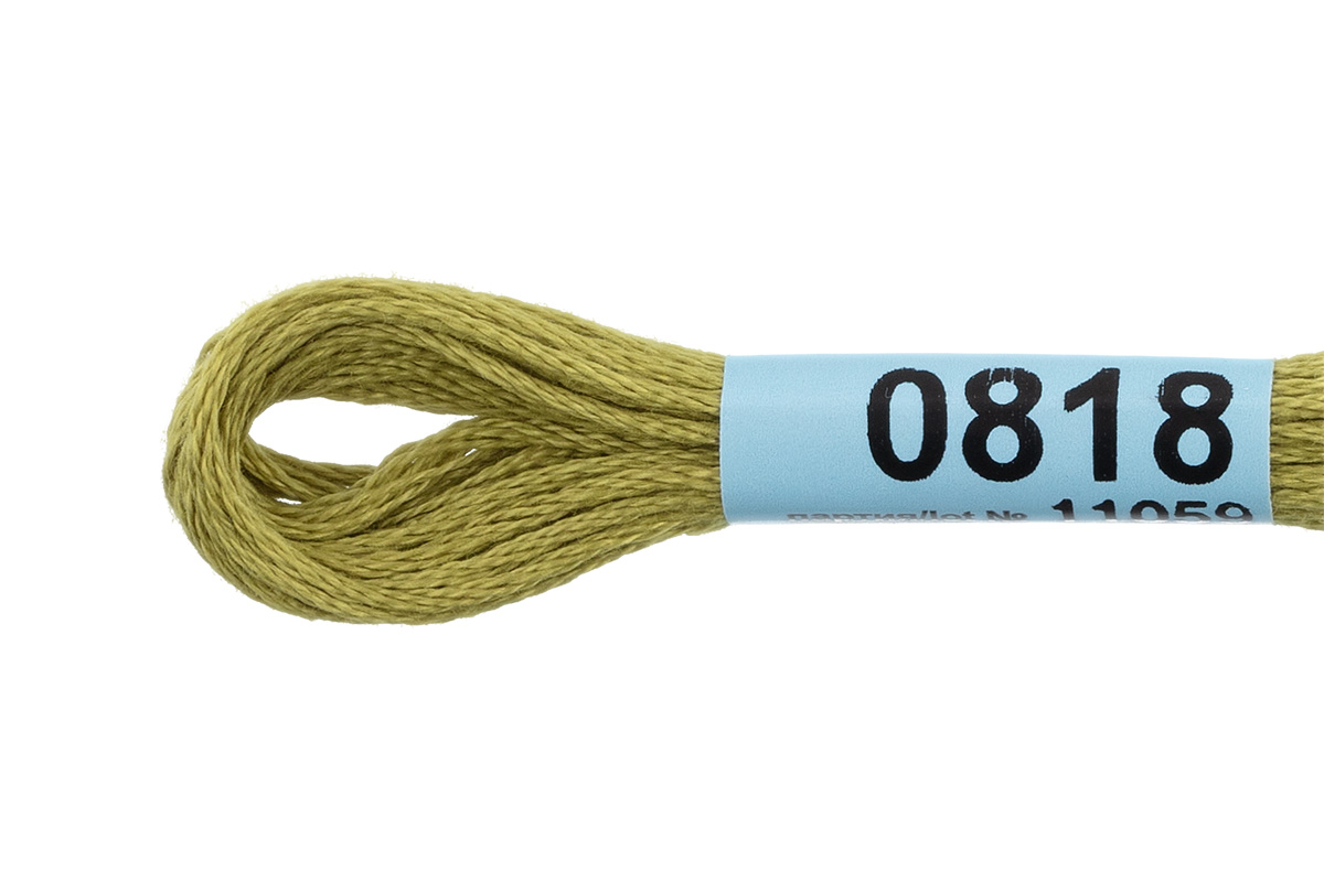 Мулине "Гамма" цв.0818 оливковый