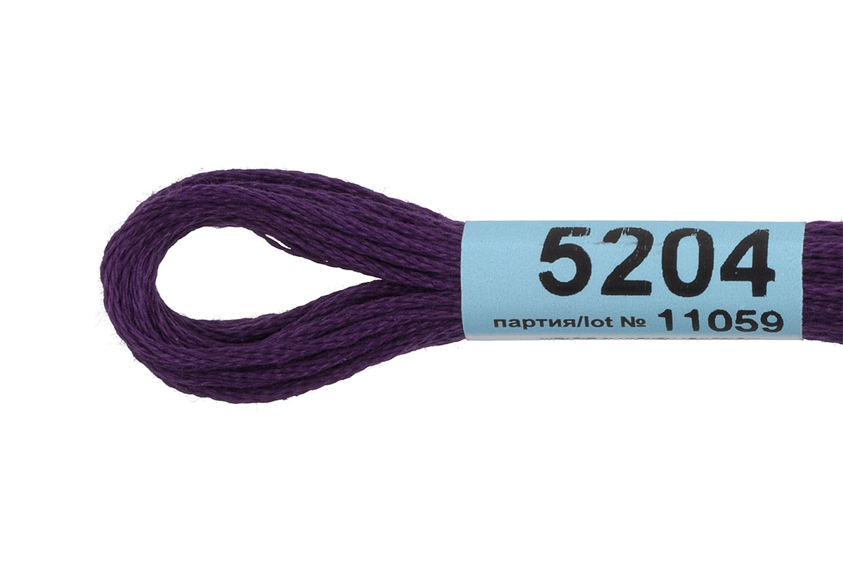 Мулине "Гамма" цв.5204 т.т.сиреневый