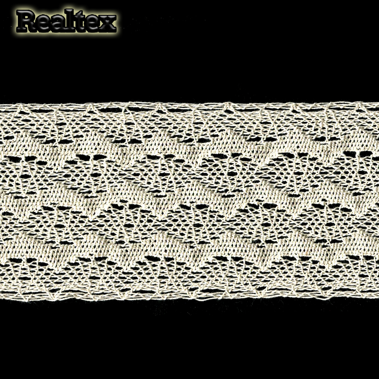 Кружево вязаное  85мм 85.01.132 (25м) цв.03 суровый