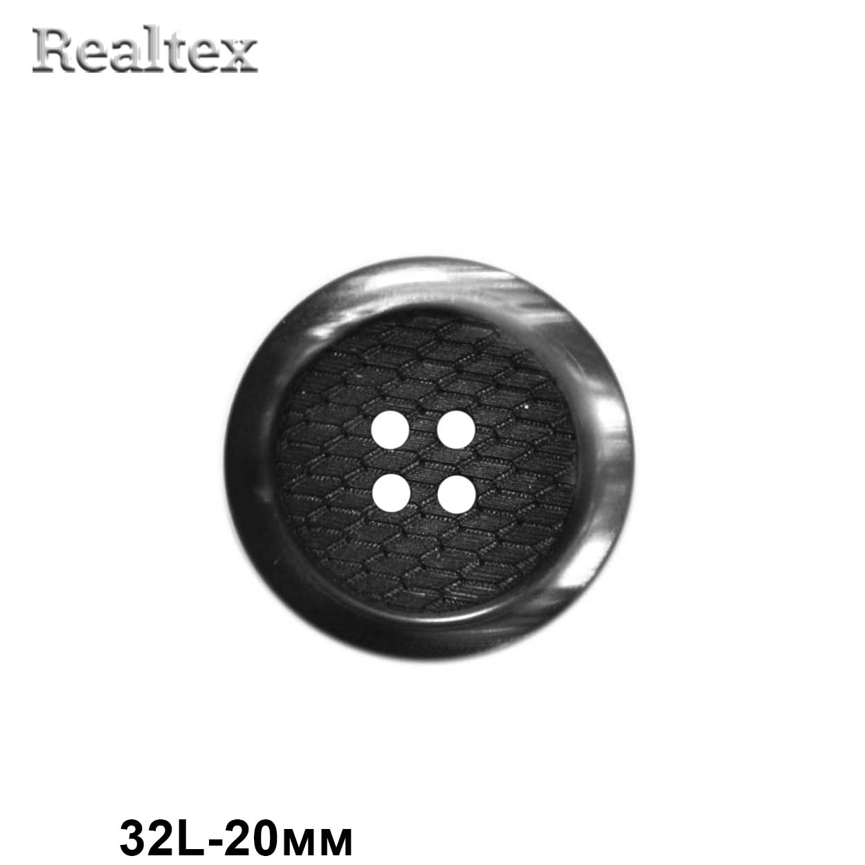 Пуговицы CN 2509 32L (72шт) цв.Black