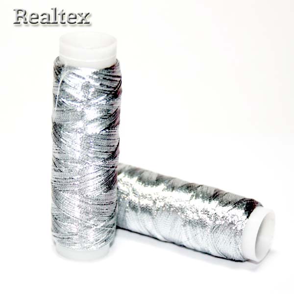 Нитки металлизированные MY-02 цв.серебро