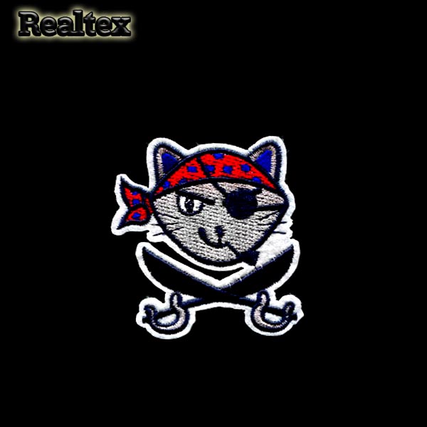 Термоаппликации детские Realtex R-2652 "Кот-пират"
