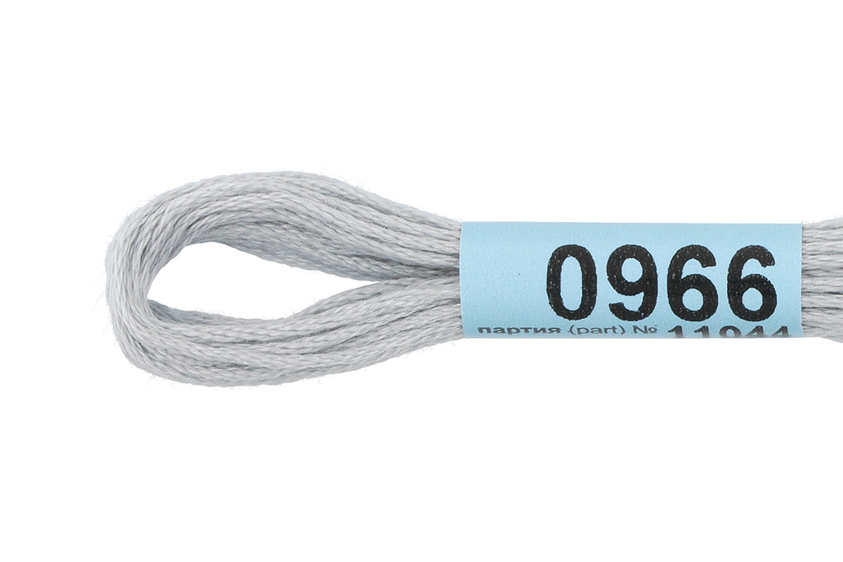 Мулине "Гамма" цв.0966 бл.серый
