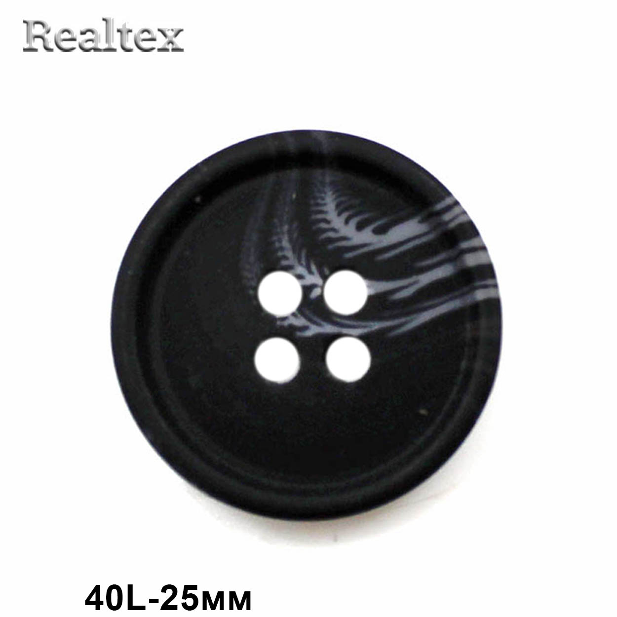 Пуговицы CN 2782 40L (36шт) цв.A-Black