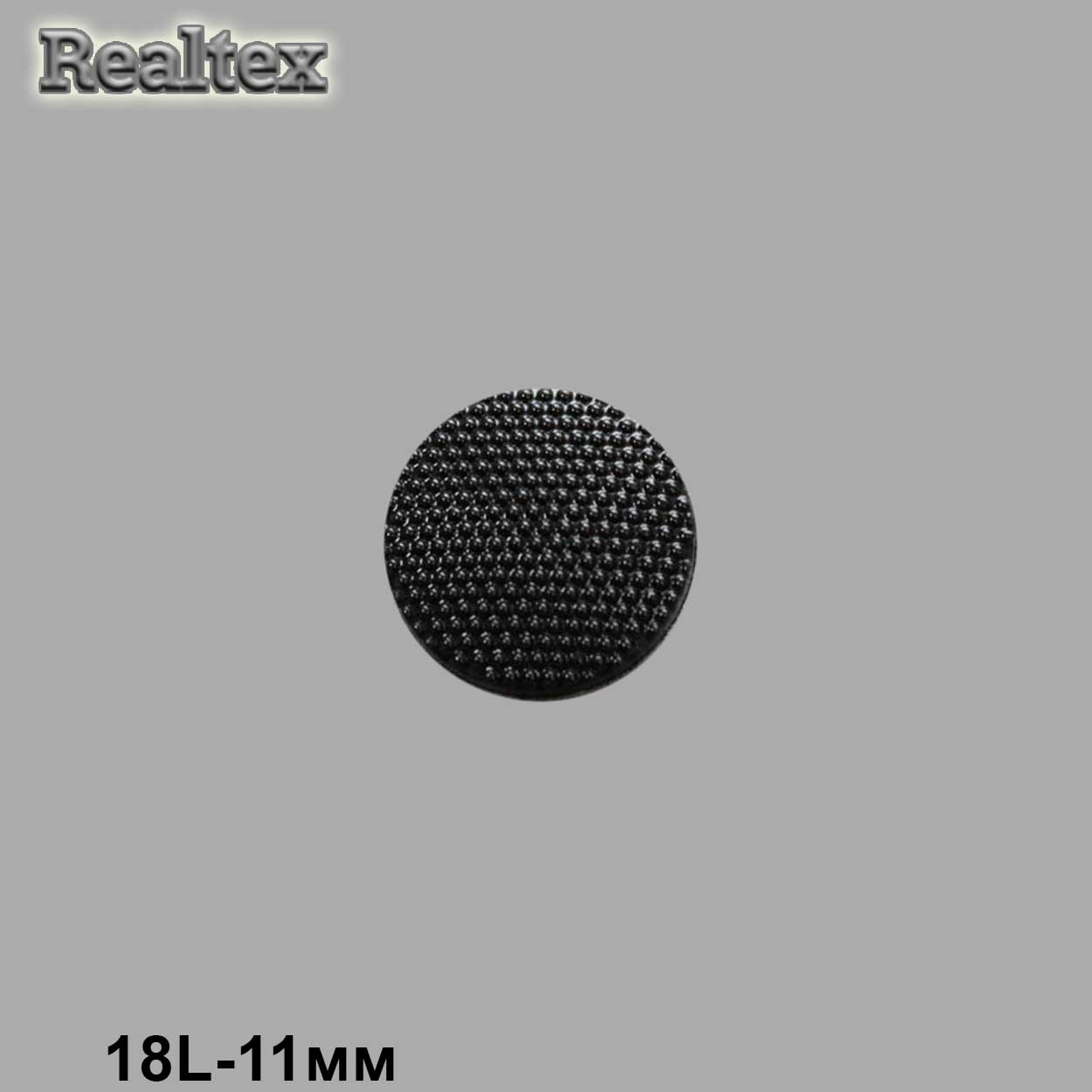 Пуговицы LA 1361 18L (144шт) цв.Black 