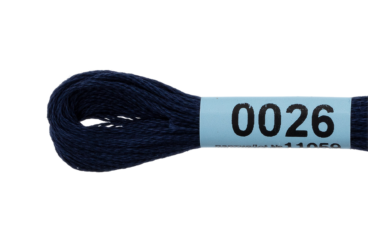 Мулине "Гамма" цв.0026 т.синий