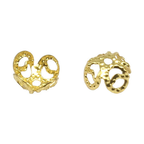 Розетка для бус 17-0007 8*4мм цв.золото