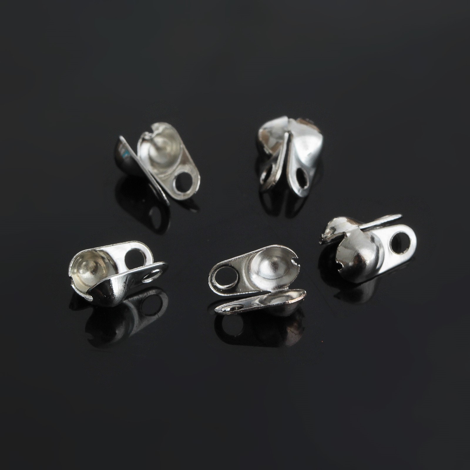 Концевик 1353619 32мм цв.серебро