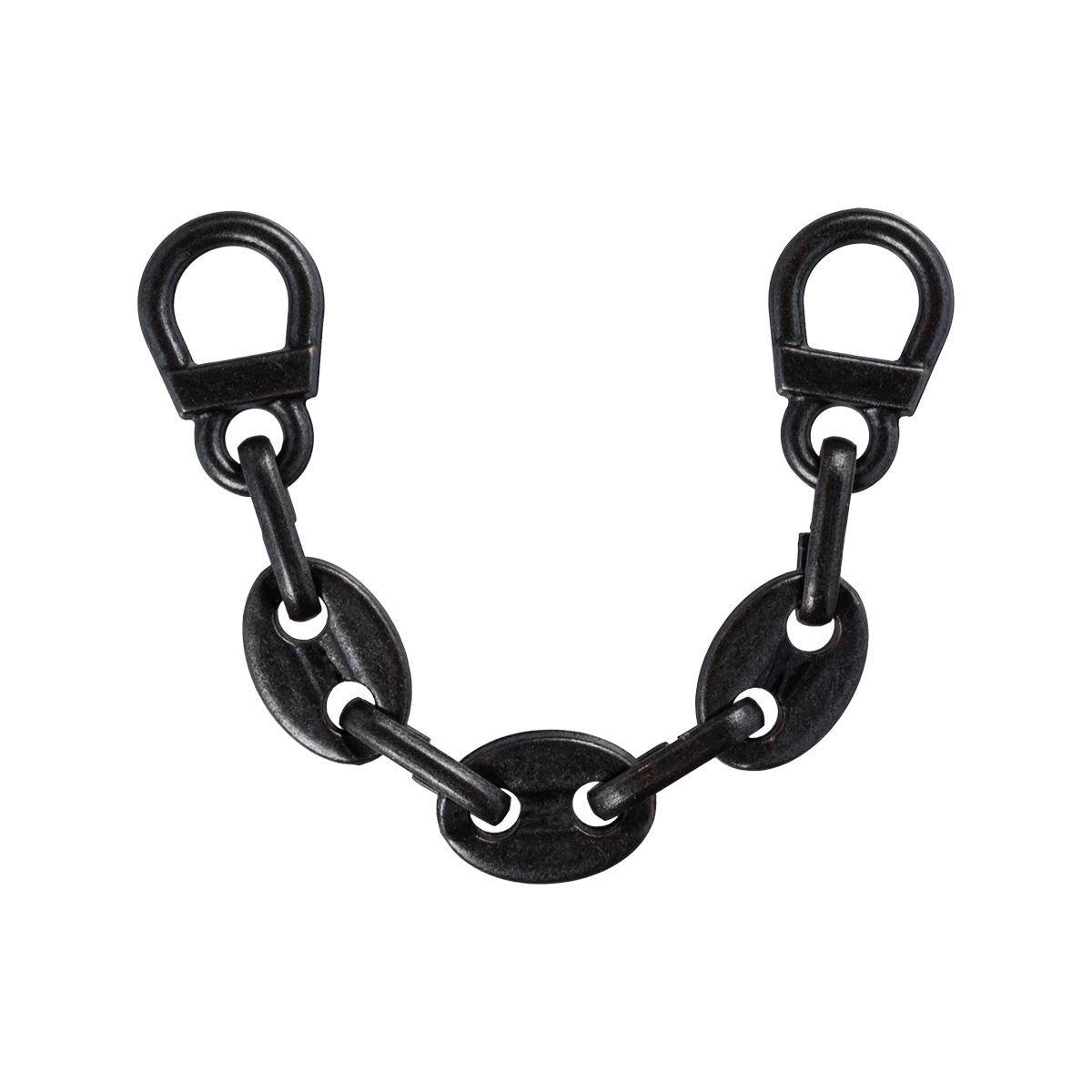 Вешалка-цепочка для верхней одежды усиленная (80*11мм) цв.оксид