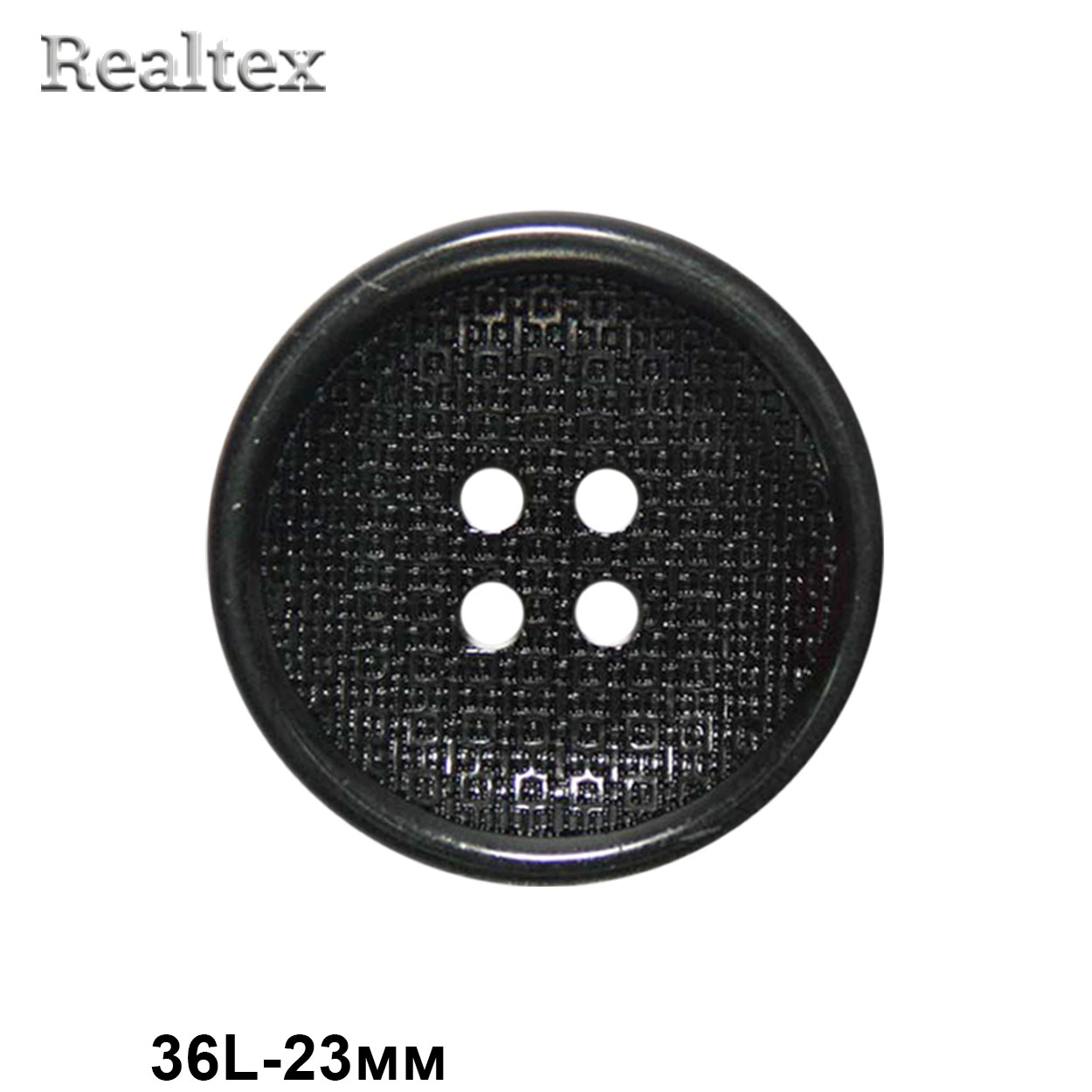 Пуговицы CN A060 36L (72шт) цв.Blk-200