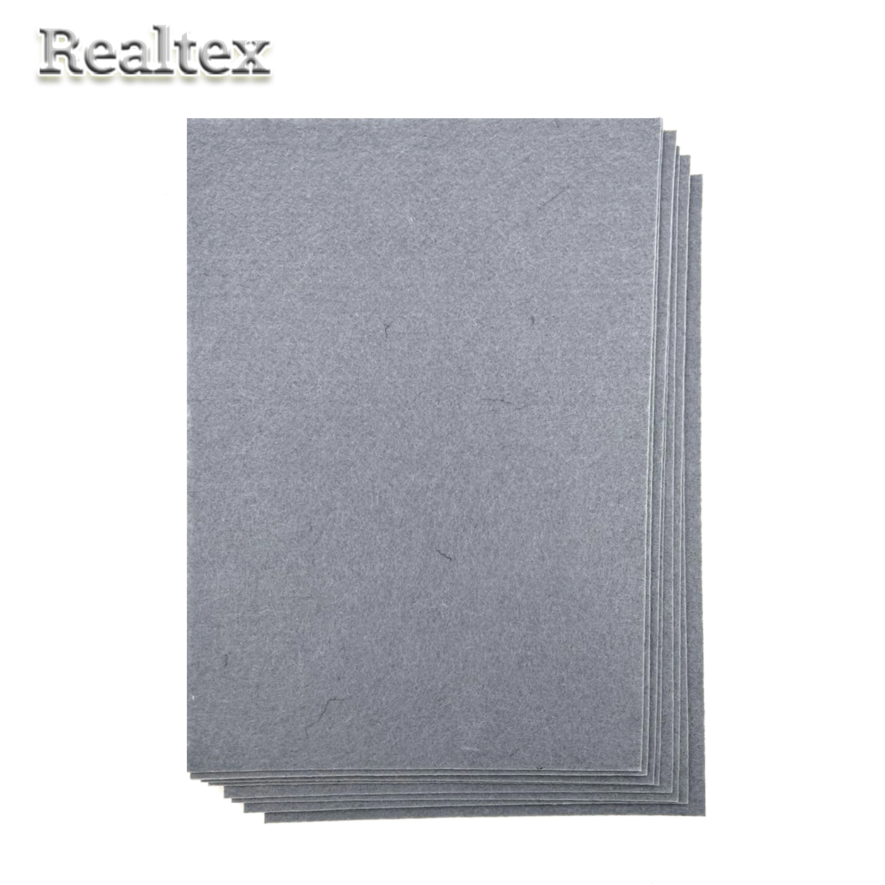 Фетр листовой жесткий FLT-H1 "IDEAL" цв.696 светло-серый