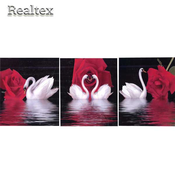 Набор для рукоделия (алмазная техника) Realtex 40*50см*3шт Триптих 1009 (на подрамнике)