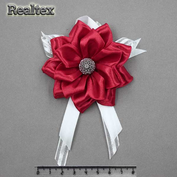 Украшение ручной работы №163 цв.3049 вишневый