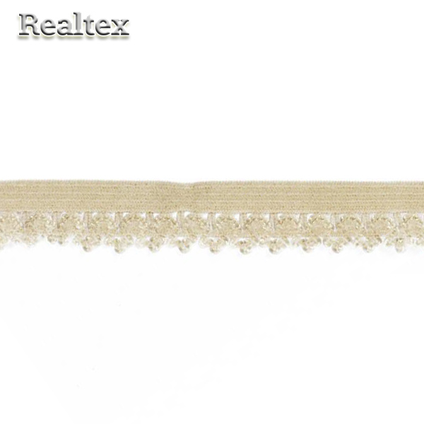 Резинка бельевая 12мм RB 01 цв.F307 бежевый