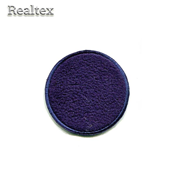 Термоаппликации 011Ф "Круг" цв.синий