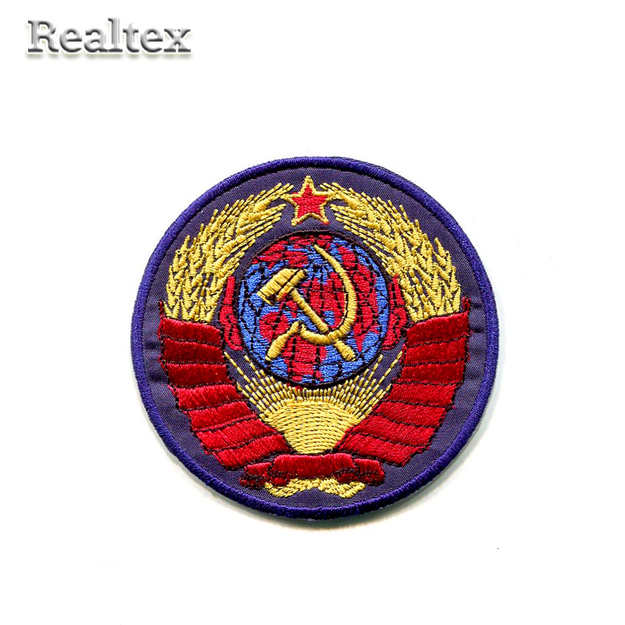 Термоаппликации 8013 "Герб СССР" цв.синий