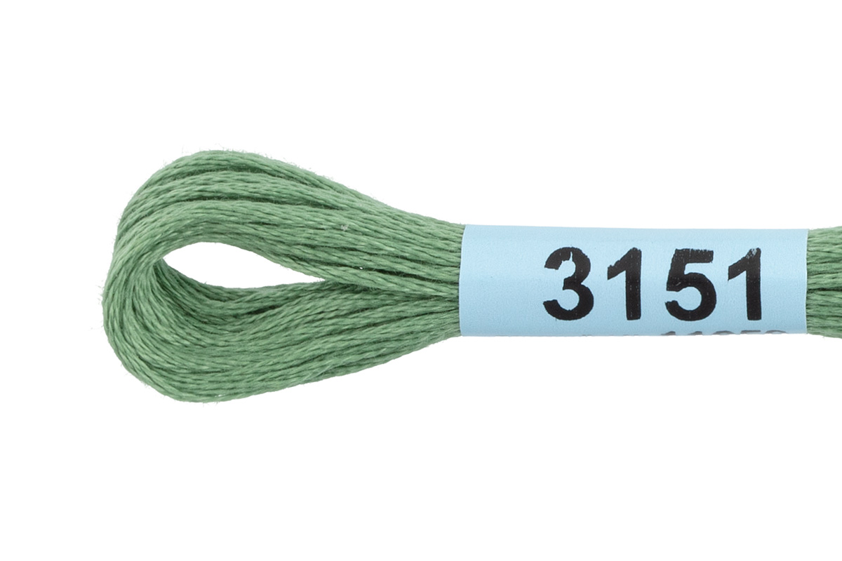 Мулине "Гамма" цв.3151 зеленый