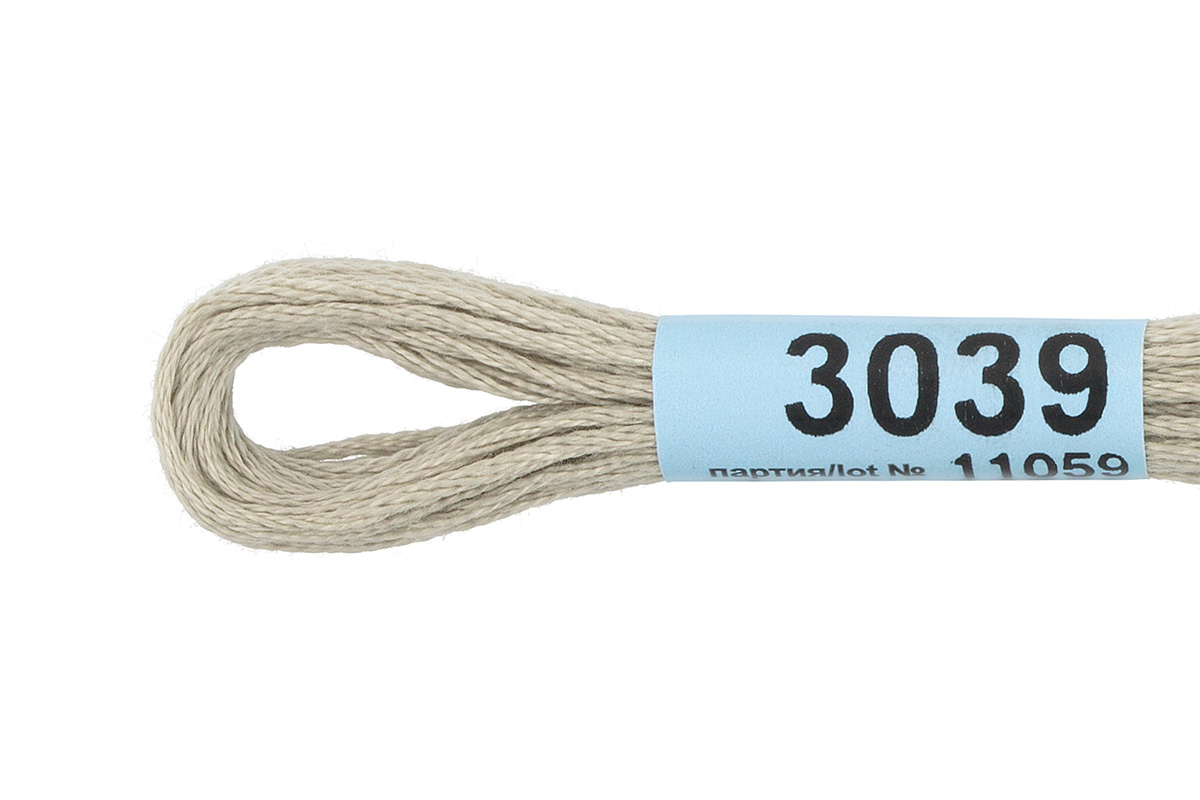 Мулине "Гамма" цв.3039 бл.фисташковый