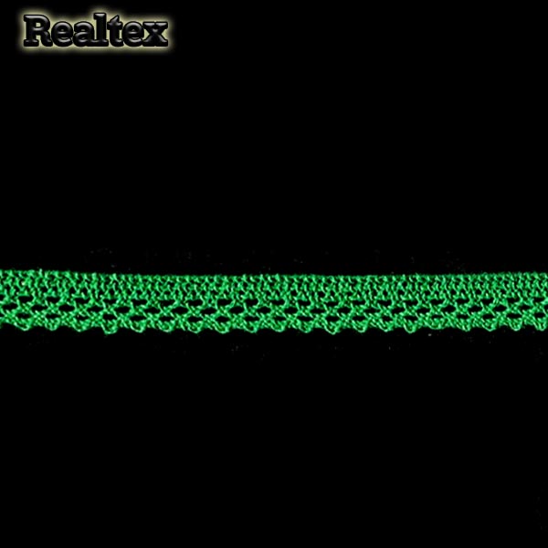 Кружево вязаное  10мм 10.01.129 цв.31 зеленый