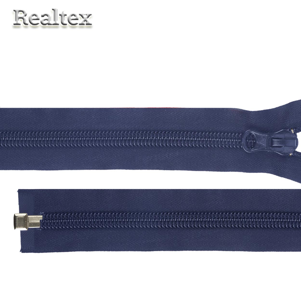 Молния витая Т.10 100см 1замок разъемная S-10 цв.220 синий 