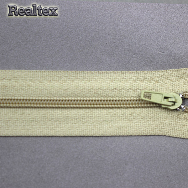 Молния витая х/б Т.3 20см цв.259С бежевый