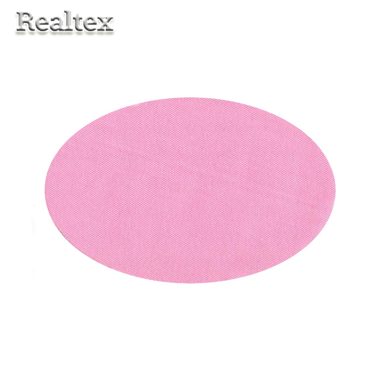 Термоаппликации джинсовые  Реалтекс S-4899 "Овал" цв.розовый