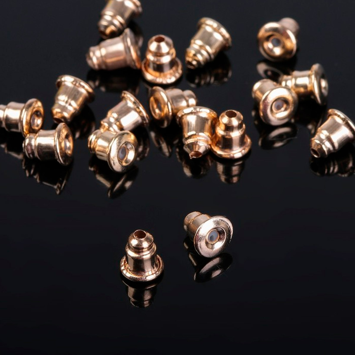 Фиксатор для серег 1269870 (20шт) цв.золото