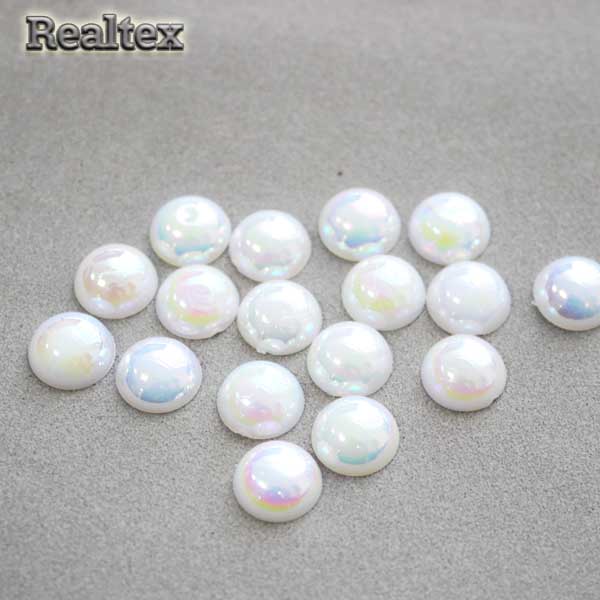 Полу-бусы 10мм (20гр) цв.АВ белый