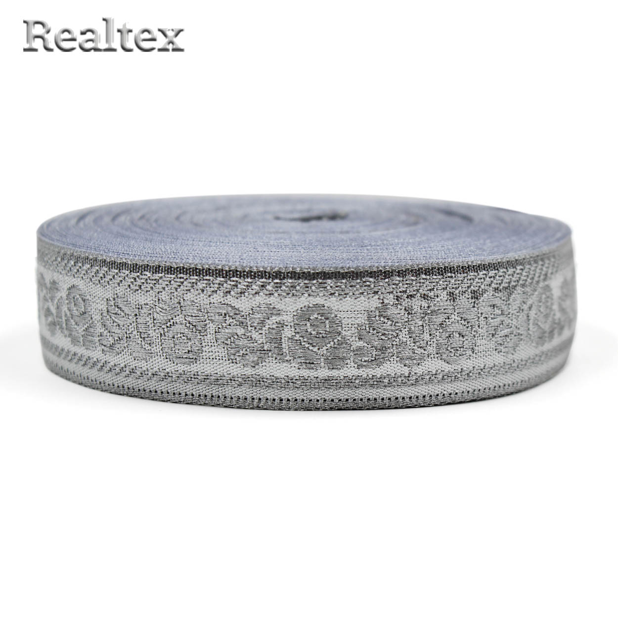 Тесьма церковная  Realtex 25мм R-11 цв.серебро