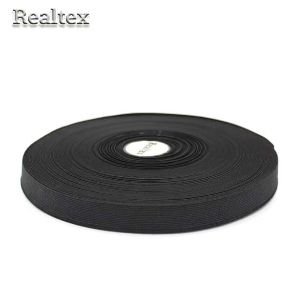 Резинка вязаная Realtex  25мм (40м) цв.черный 