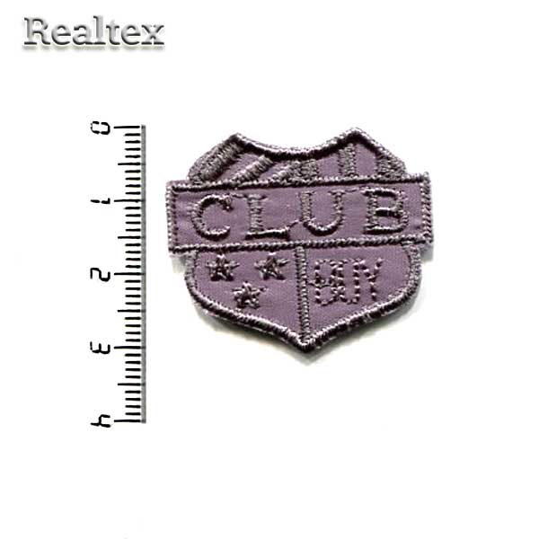 Термоаппликации 51456 "Club Boy" цв.серый