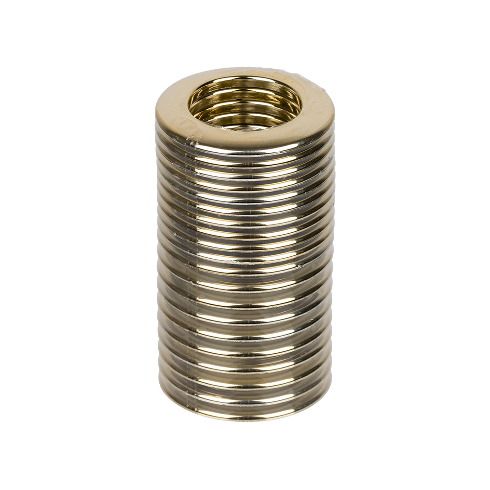 Люверсы для штор 35мм "Gamma" цв.№02 золото 