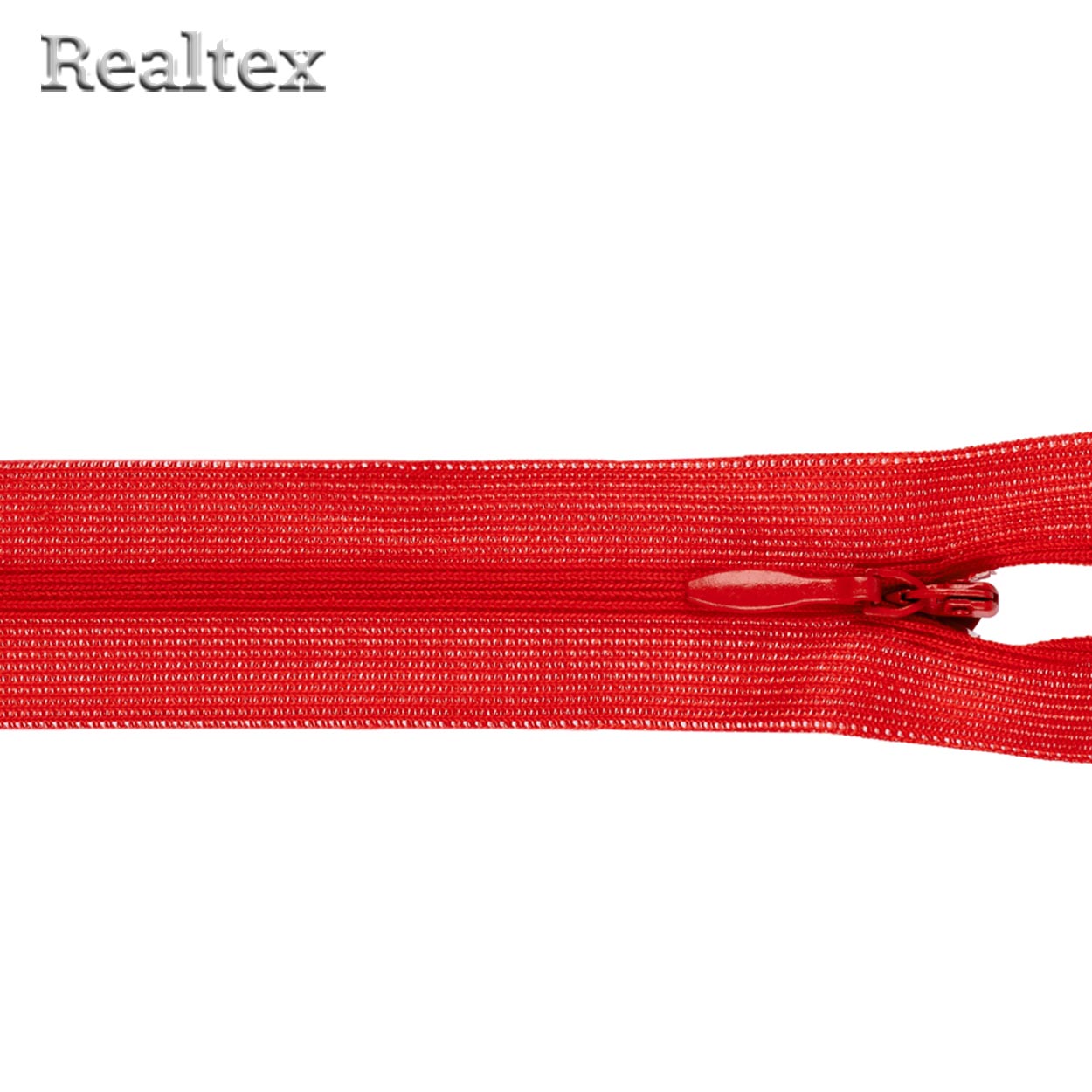 Молния потайная G-013P 50см цв.159 красный