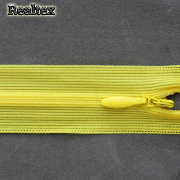 Молния потайная G-013P 50см цв.109 желтый