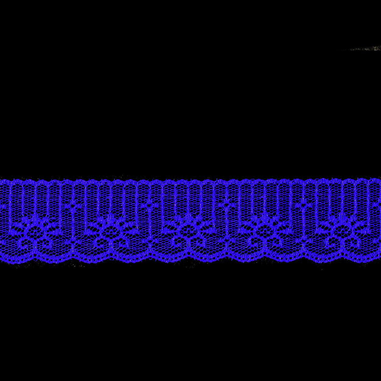 Кружево капроновое  50мм TBY 1666 (27,4м) цв.04 тёмно-синий