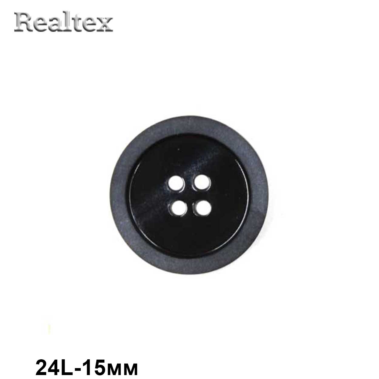 Пуговицы CB 3628 24L (72шт) цв.Blk-01