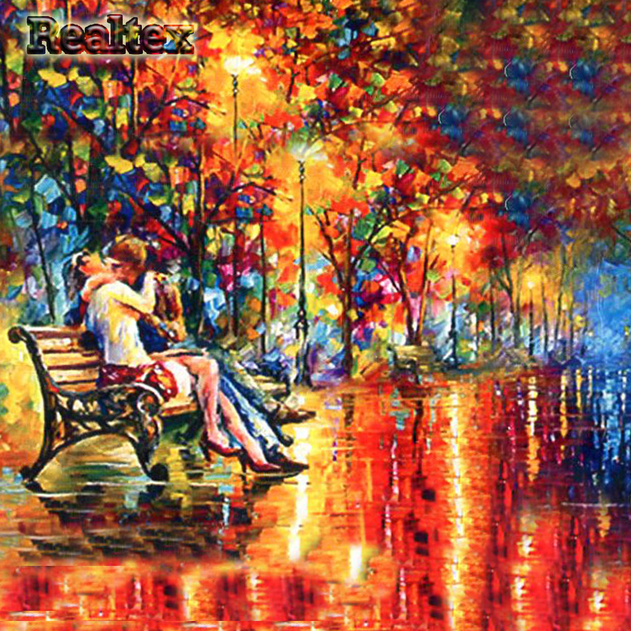 Набор для рукоделия (алмазная техника) Realtex 30*40см GA 77778 (на подрамнике)