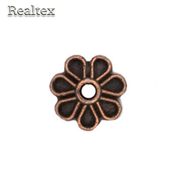 Розетка для бус "Zlatka" MFR-05 цв.античная медь