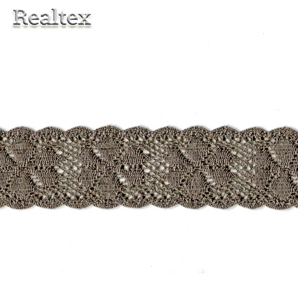 Кружево вязаное  60мм 60.01.177 цв.08 кофе