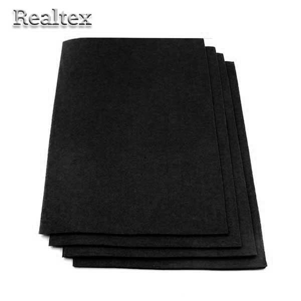 Фетр листовой мягкий FLT-S1 "IDEAL" цв.659 чёрный