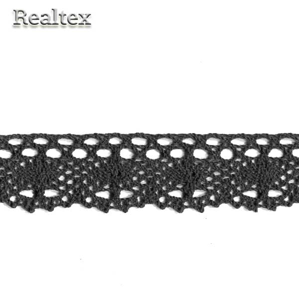 Кружево вязаное  40мм 40.01.192 цв.26 черный