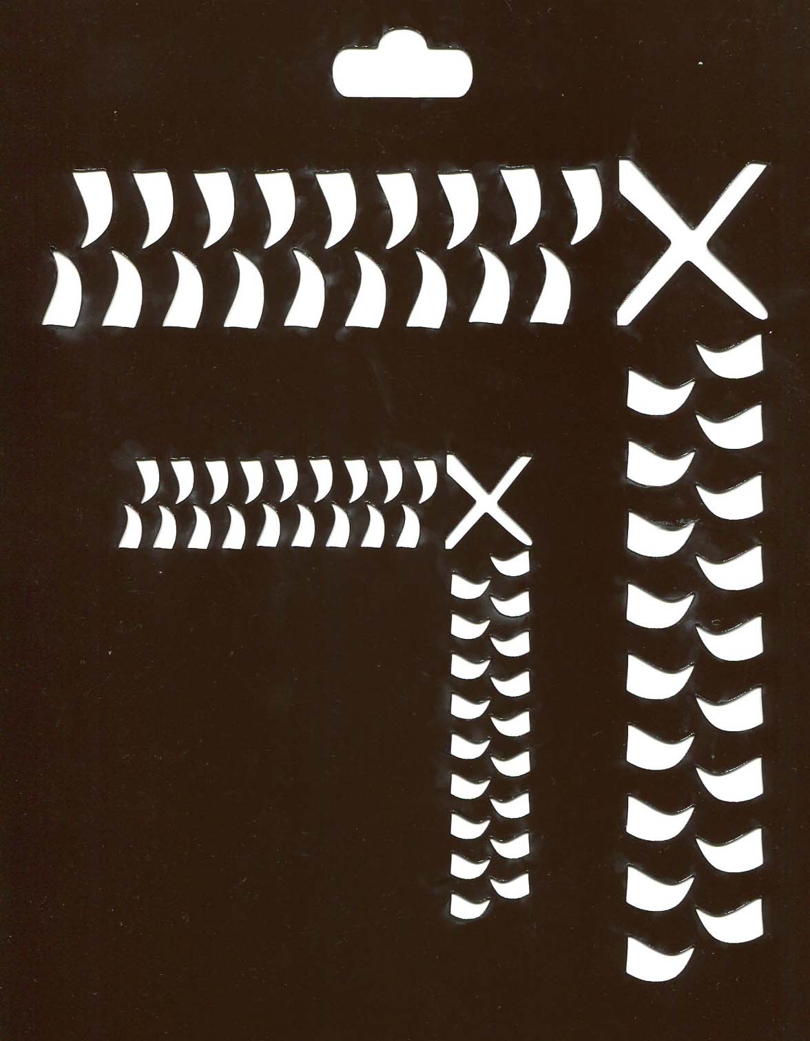 Трафарет Т166а4 "Уголок"