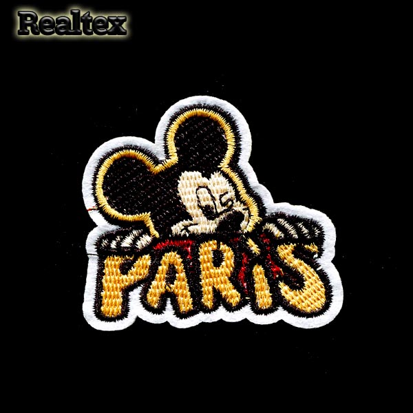 Термоаппликации детские Realtex RT-023 "Микки Маус Париж"