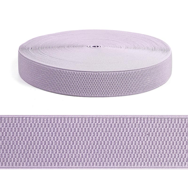 Резинка помочная 40мм (4м) цв.164 светло-сиреневый