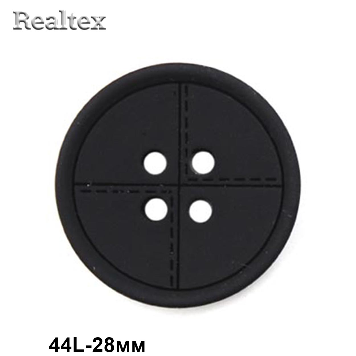 Пуговицы CN 2764 44L (36шт) цв.01-Black