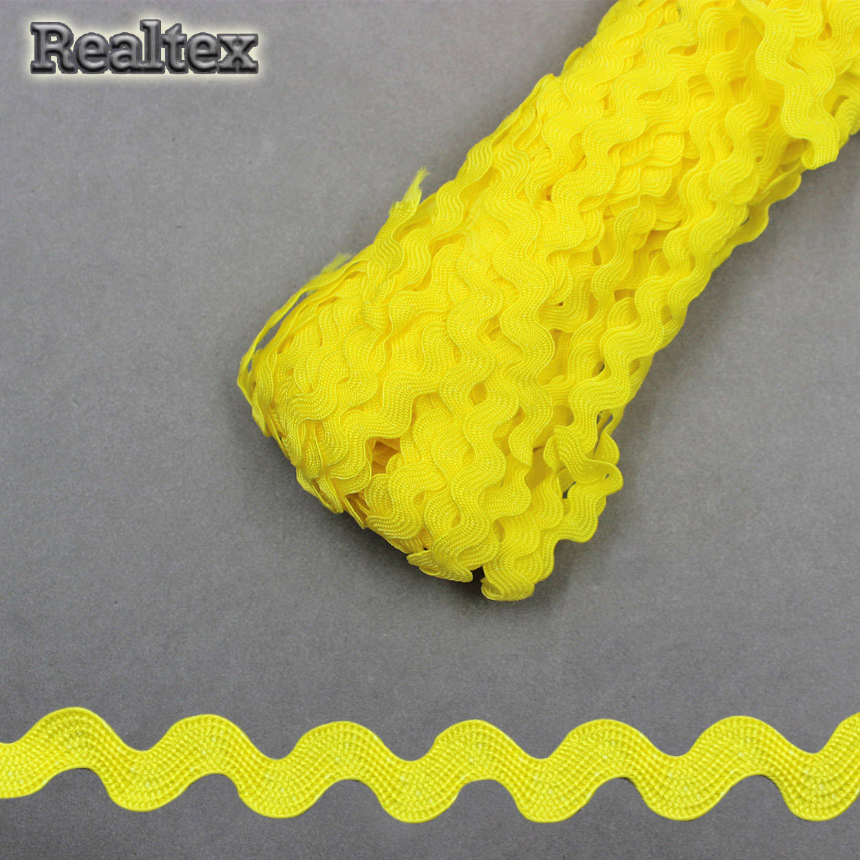 Тесьма"Вьюнчик" RS 5мм цв.010 желтый