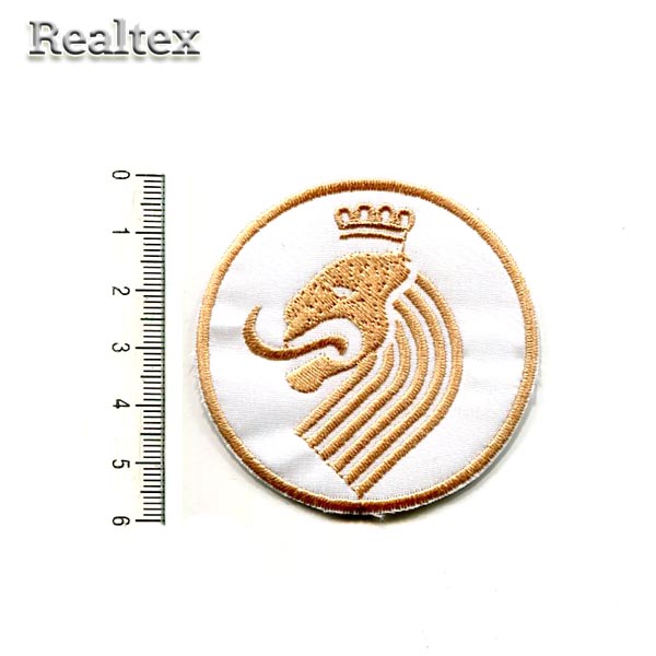 Термоаппликации 53284 "Лев" (10шт) цв.белый