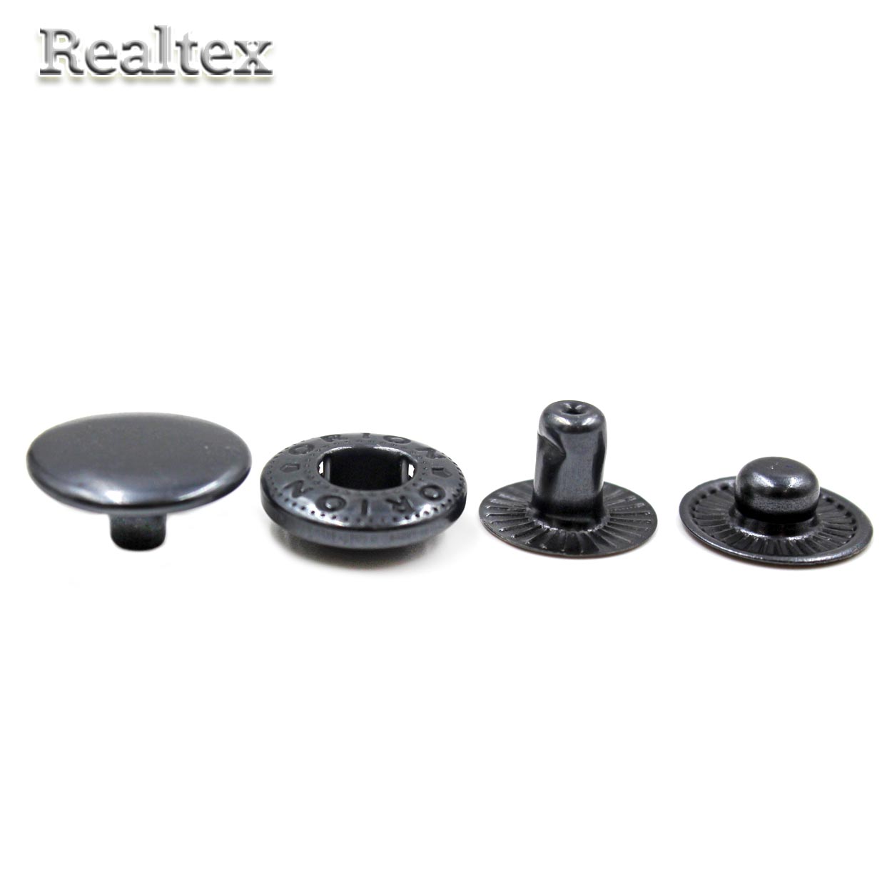 Кнопка "Alfa" №61 "Реалтекс" 15мм (1000шт) цв.оксид 