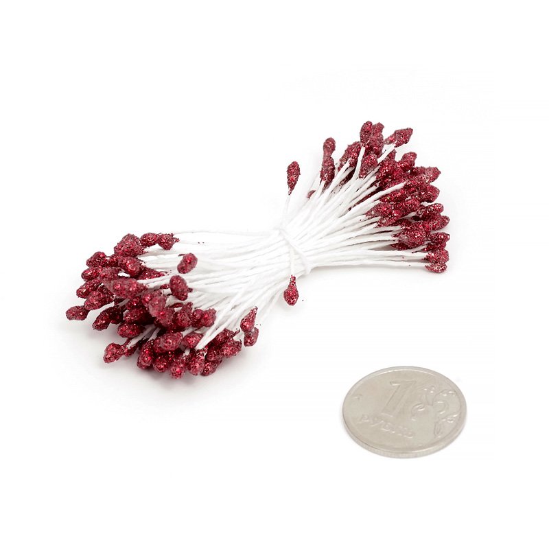 Тычинки MG ST202 "Magic 4 Hobby" цв.06 красный