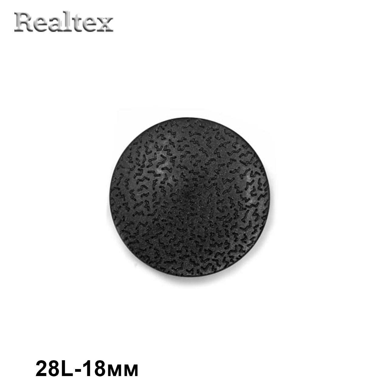 Пуговицы CB 3637 28L (36шт) цв.02-Black